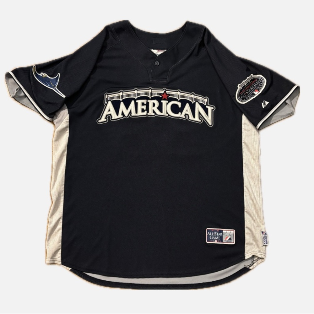 2008 MLB All-Star Game Jersey Scott Kazmir #19 American League Majestic XL